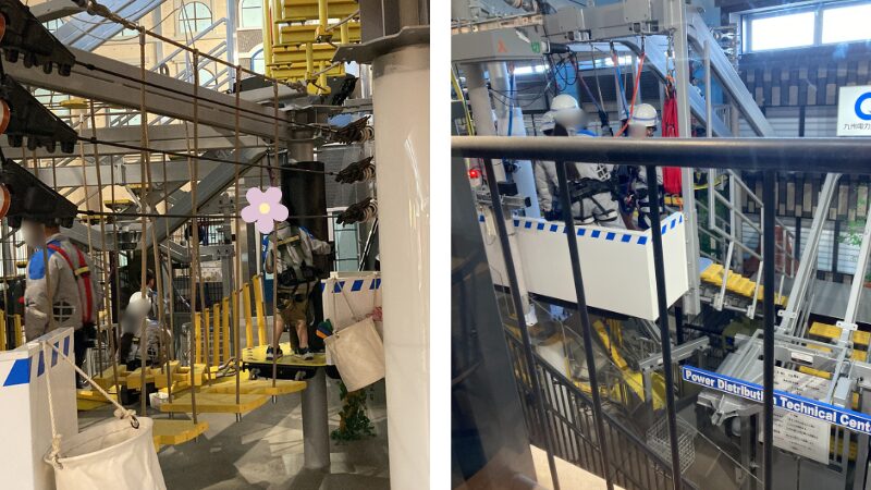 キッザニア福岡　配電テクニカルセンター　身長制限